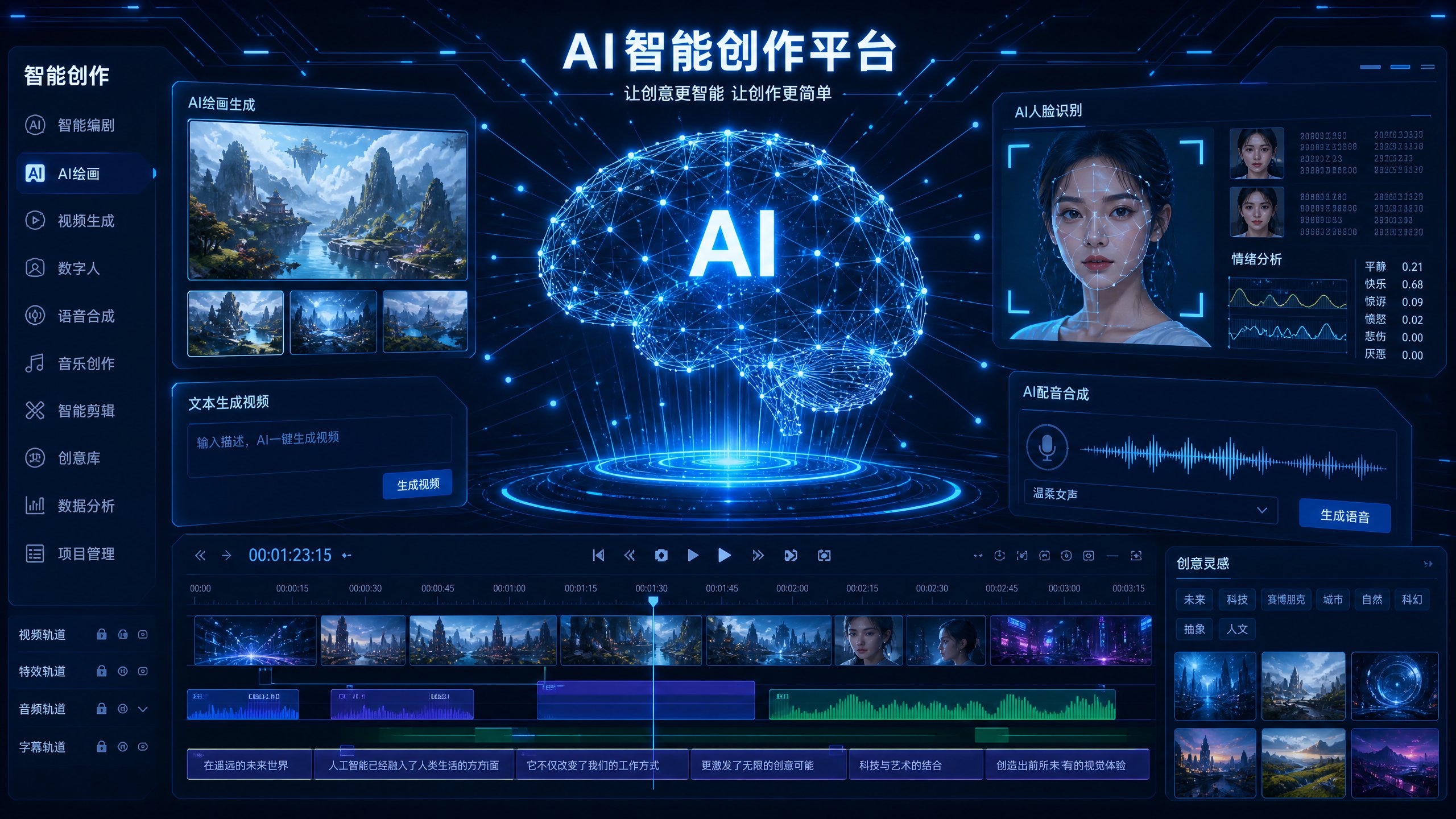 搜同网AI传媒剪辑教程演示